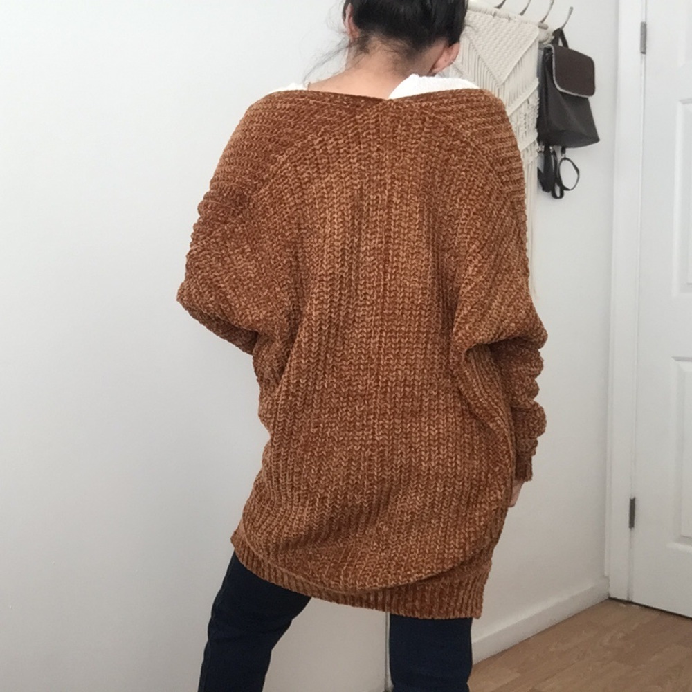 ❗️1 left ❗️NWTChenille Soft Textured Long Cardigan - Picture 4 of 5